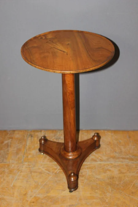 Empire Pedestal Table In Walnut XIX