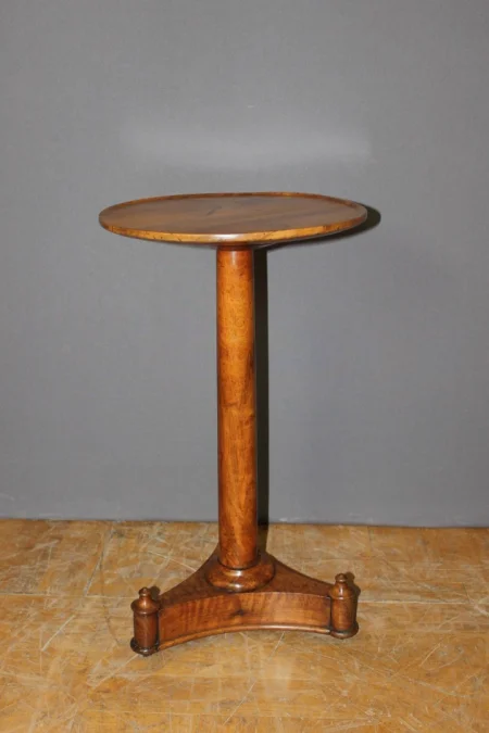 Empire Pedestal Table In Walnut XIX