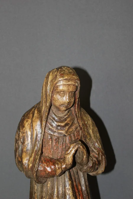 Carved Wood , Sainte Priant , Burgundy Late 18th Century