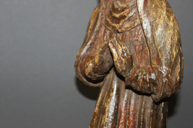 Carved Wood , Sainte Priant , Burgundy Late 18th Century
