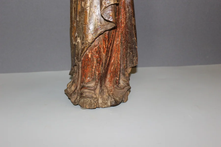 Carved Wood , Sainte Priant , Burgundy Late 18th Century
