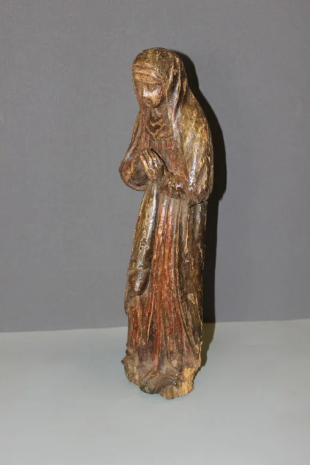 Carved Wood , Sainte Priant , Burgundy Late 18th Century