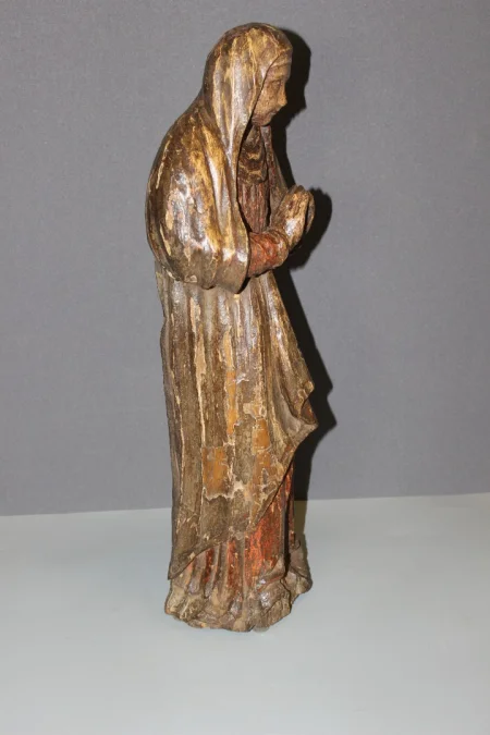 Carved Wood , Sainte Priant , Burgundy Late 18th Century