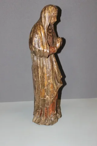 Carved Wood , Sainte Priant , Burgundy Late 18th Century