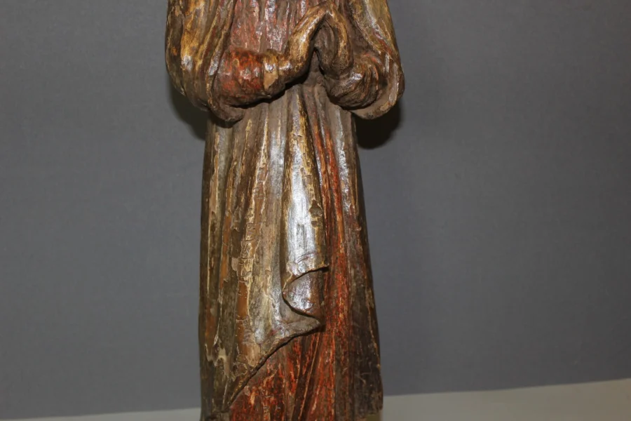 Carved Wood , Sainte Priant , Burgundy Late 18th Century