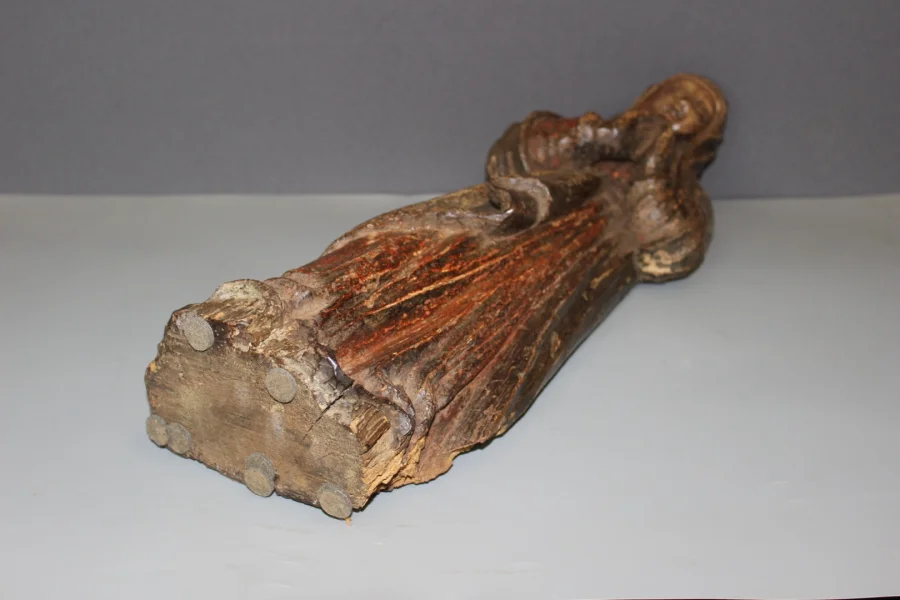 Carved Wood , Sainte Priant , Burgundy Late 18th Century