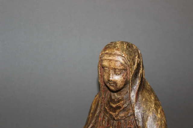 Carved Wood , Sainte Priant , Burgundy Late 18th Century