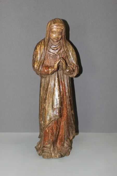 Carved Wood , Sainte Priant , Burgundy Late 18th Century