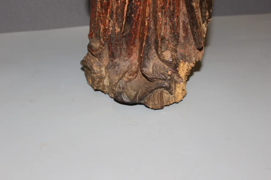 Carved Wood , Sainte Priant , Burgundy Late 18th Century