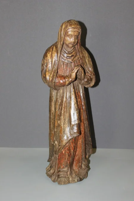Carved Wood , Sainte Priant , Burgundy Late 18th Century