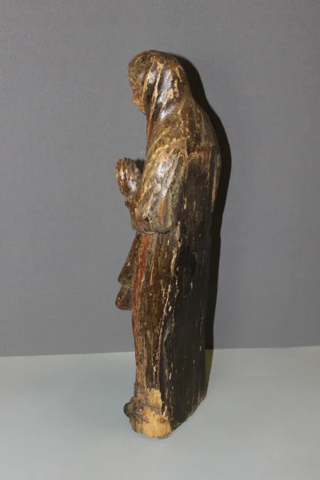 Carved Wood , Sainte Priant , Burgundy Late 18th Century