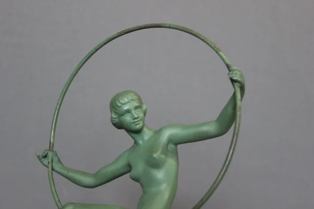 Hoop Dancer, Art Cast, By Briand Circa 1930