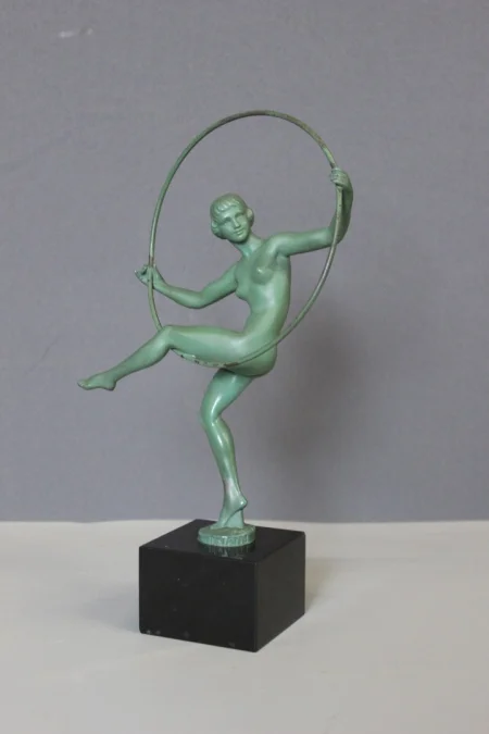 Hoop Dancer, Art Cast, By Briand Circa 1930