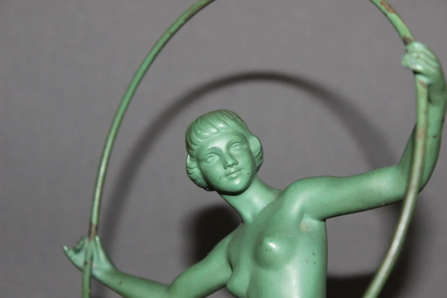 Hoop Dancer, Art Cast, By Briand Circa 1930