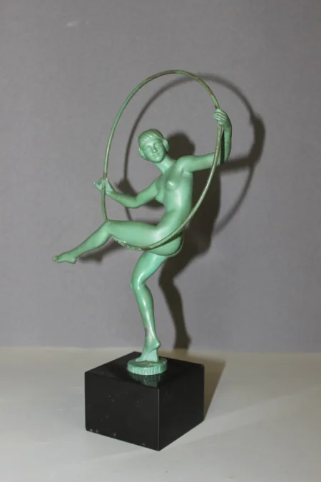 Hoop Dancer, Art Cast, By Briand Circa 1930