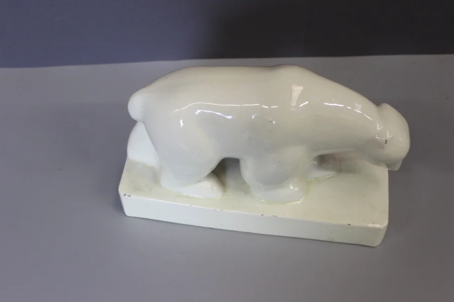 Crackle Bear By Geo Condé , Art Deco
