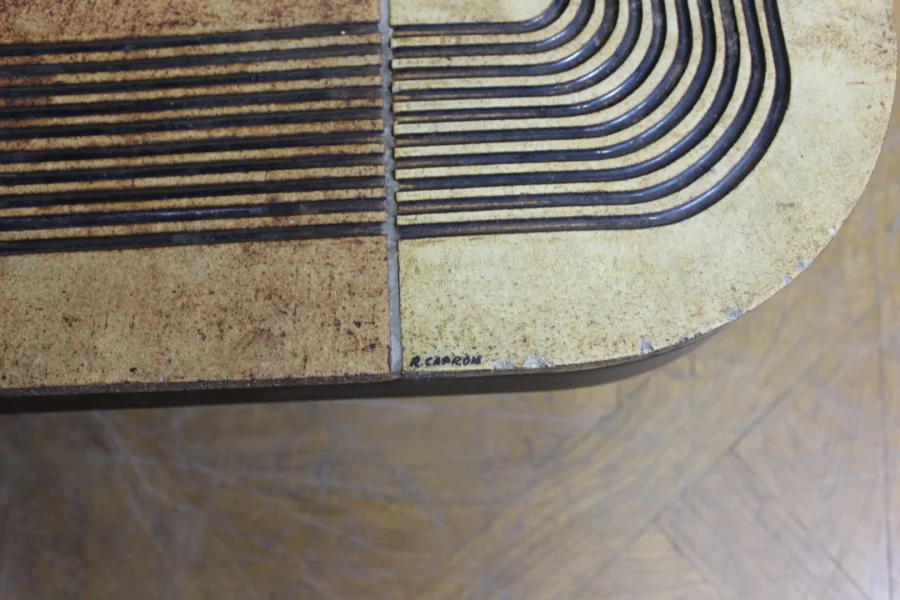 Coffee Table By Roger Capron , Mambo Model, 1974