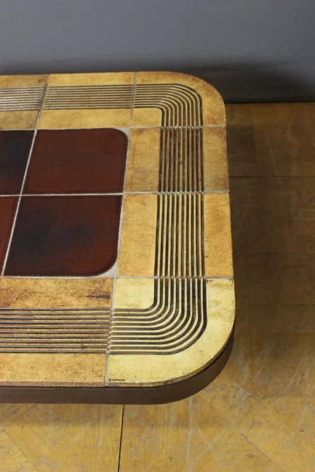 Coffee Table By Roger Capron , Mambo Model, 1974