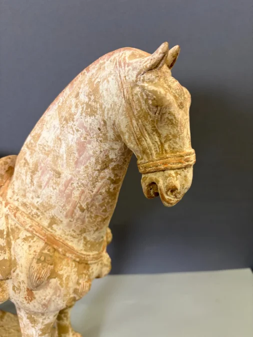 Terracotta Horse Tang Style , China Mid 20th Century