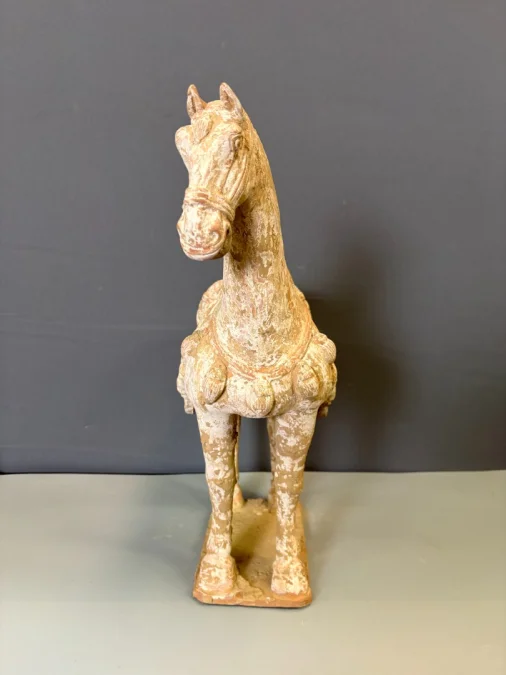 Terracotta Horse Tang Style , China Mid 20th Century
