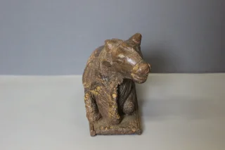 Sacred Cow In Carved Wood, India XIX