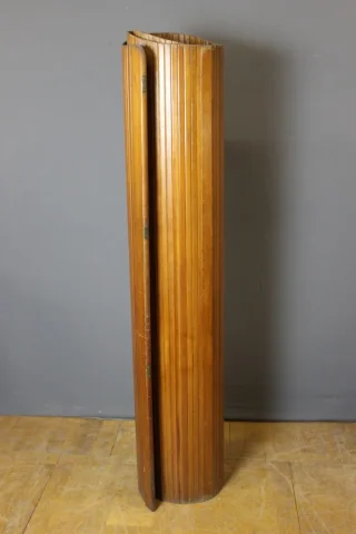 Paravent Baumann en Lattes de Bois vers 1950