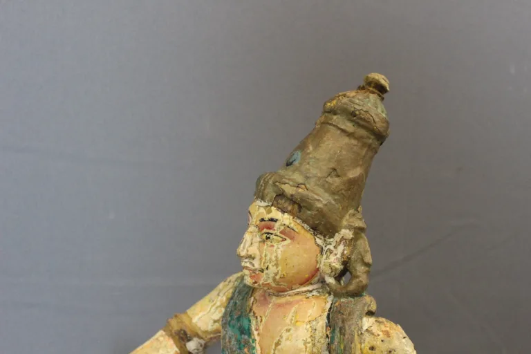 Polychrome Wood , Radjasthan , North India 19th Century