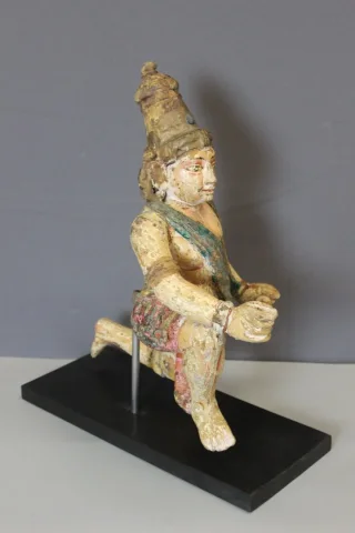 Polychrome Wood , Radjasthan , North India 19th Century