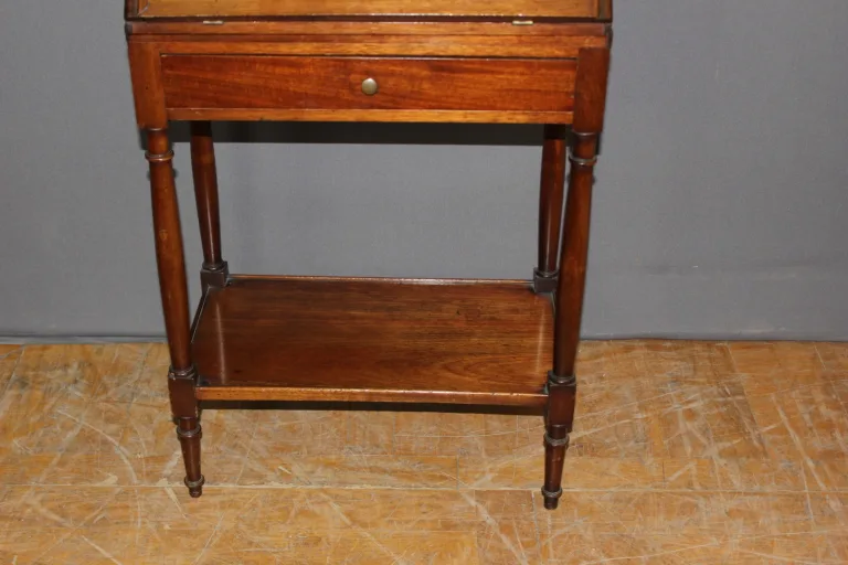 Directoire Style Mahogany Back Desk, 20th Century