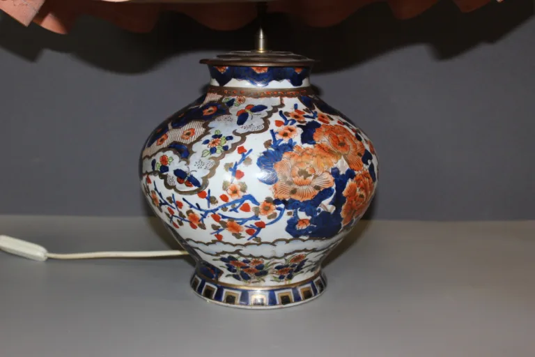 19th Century Imari Vase Mounted As A Lamp