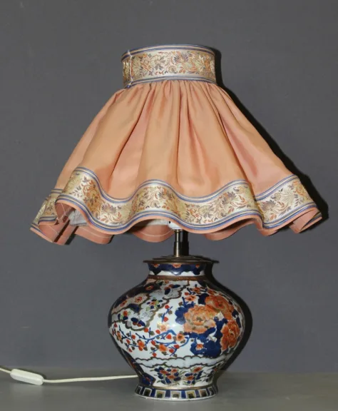 19th Century Imari Vase Mounted As A Lamp