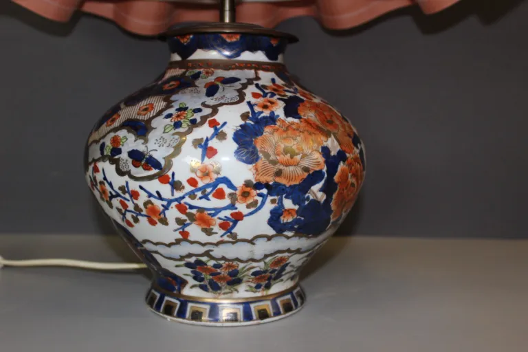 19th Century Imari Vase Mounted As A Lamp