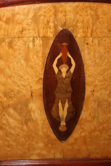 Vitrine Art Déco en Marqueterie vers 1925