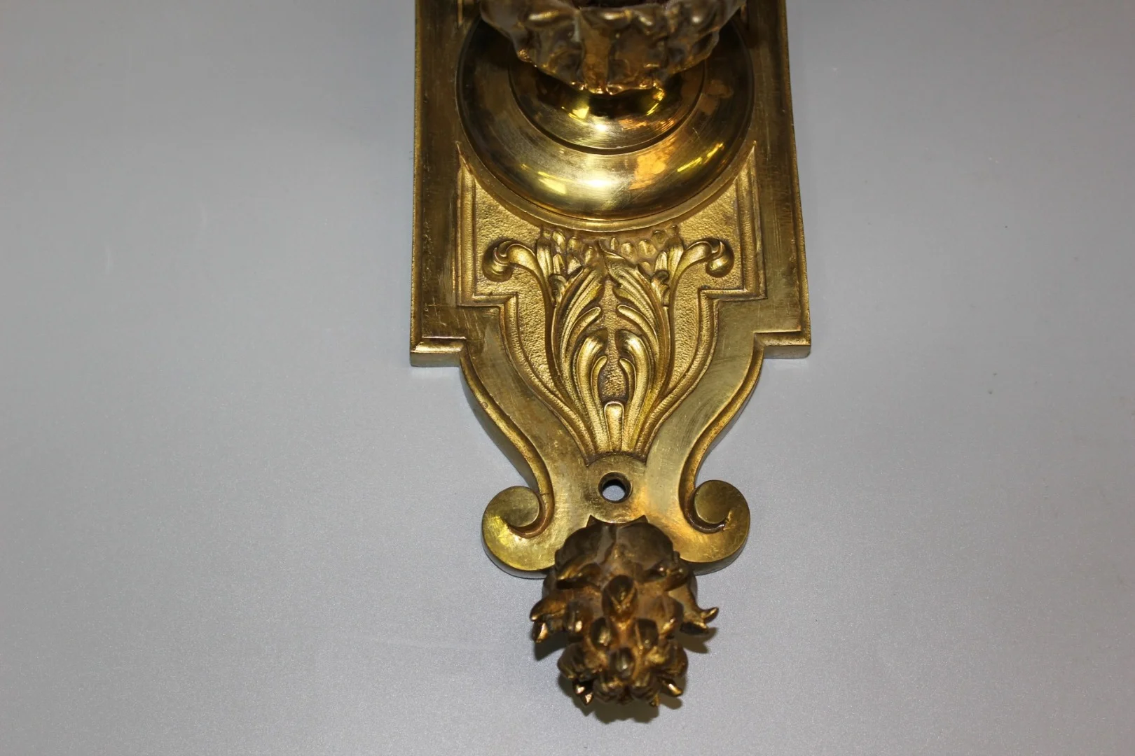 Paire d'appliques Napoléon III en Bronze Doré
