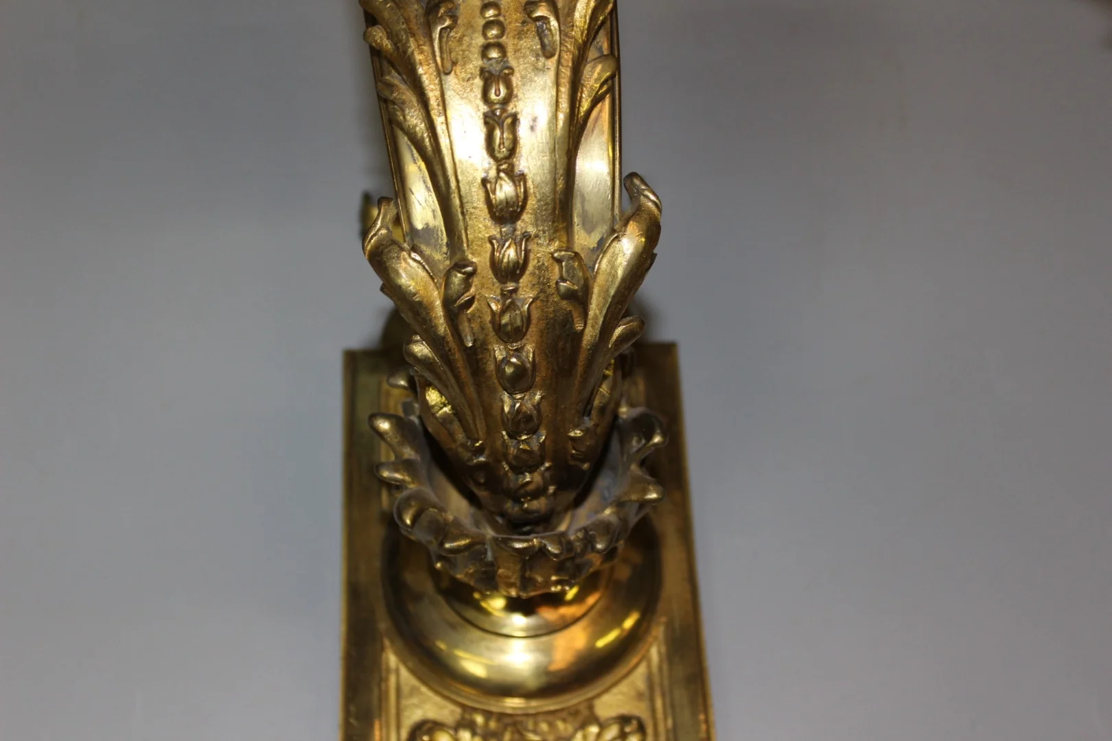Paire d'appliques Napoléon III en Bronze Doré