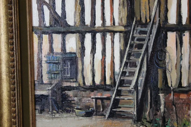 Huile sur toile « Cour De Ferme aux Poules » par Claude

Óleo sobre lienzo «Cour De Ferme aux Poules» por Claude — Muy buen estado
