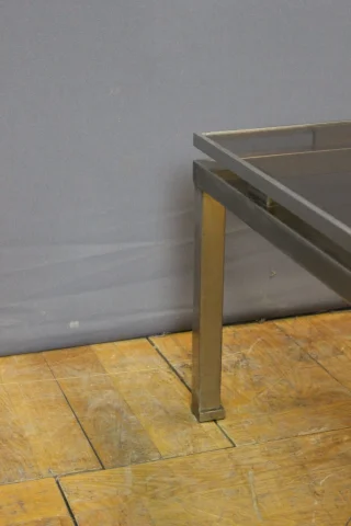 Square coffee table by Guy Lefèvre for Maison Jansen, circa 1970 — Very good condition