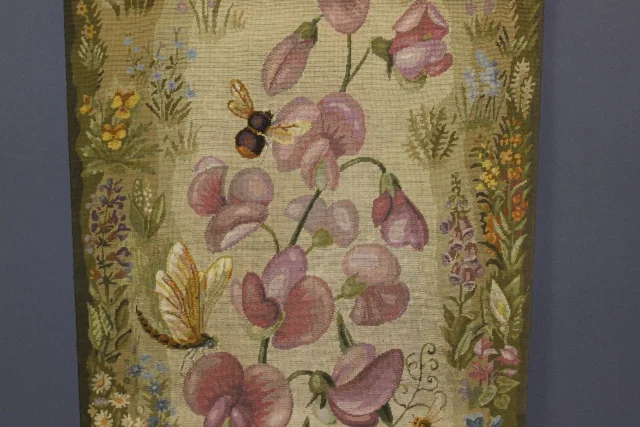 Tapisserie Art nouveau par Colette Enard — Très bon état