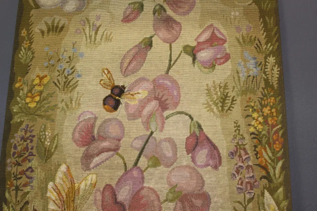 Tapisserie Art nouveau par Colette Enard — Très bon état