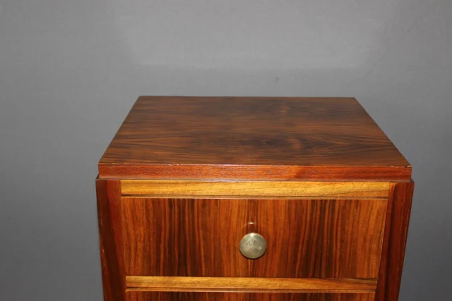Art Deco Walnut Chest of Drawers, circa 1940 — Very good condition