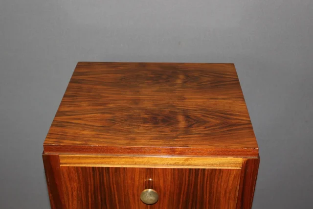 Art Deco Walnut Chest of Drawers, circa 1940 — Very good condition