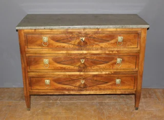 Directoire Walnut Commode, late 18th century
