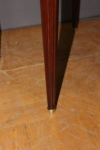 Louis XVI Bouillotte-tafel in Mahonie, 19e Eeuw — Zeer goede staat