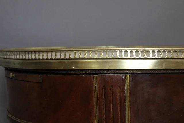 Louis XVI Bouillotte-tafel in Mahonie, 19e Eeuw — Zeer goede staat