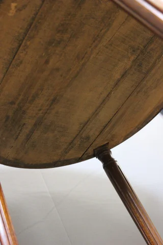 Louis XVI Bouillotte-tafel in Mahonie, 19e Eeuw — Zeer goede staat