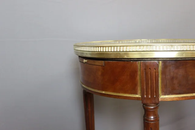 Louis XVI Bouillotte-tafel in Mahonie, 19e Eeuw — Zeer goede staat