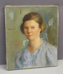 Olieverf op doek – Portret van Jeanne Proust, circa 1940
