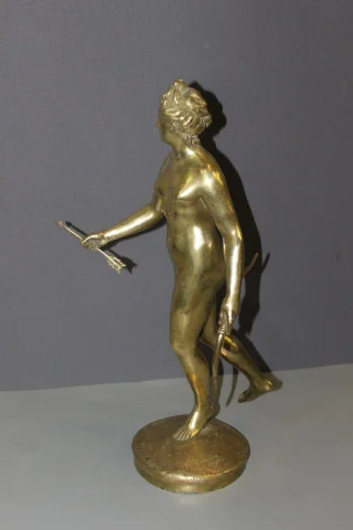 Bronze « Diane Chasseresse » van Houdon, beeldhouwer — Zeer goede staat