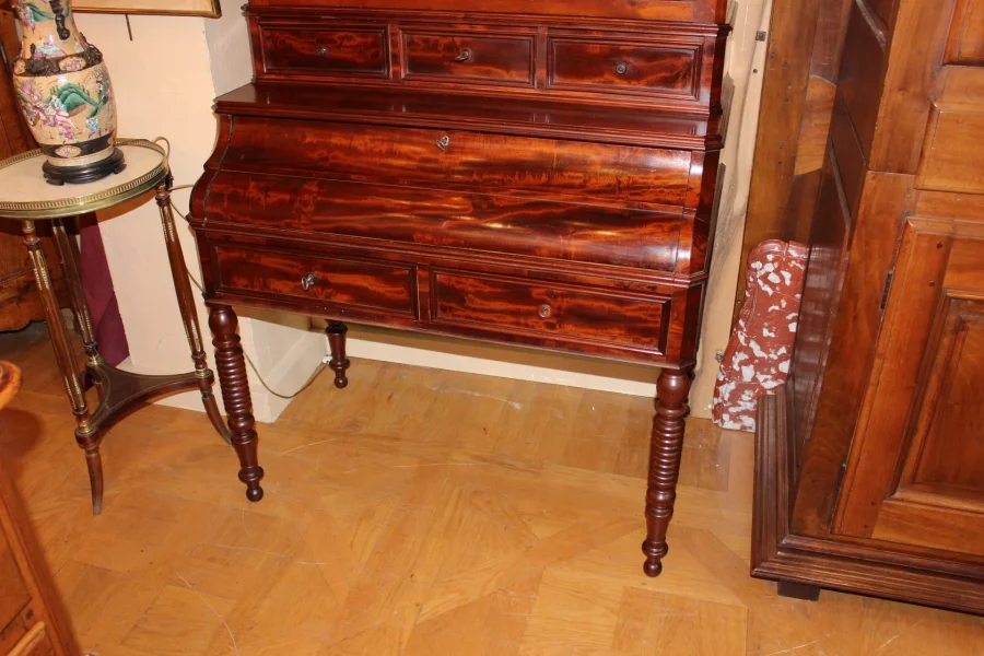 Bureau vitrine Louis Philippe