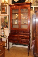 LOUIS PHILIPPE STYLE BUREAU BOOKCASE
